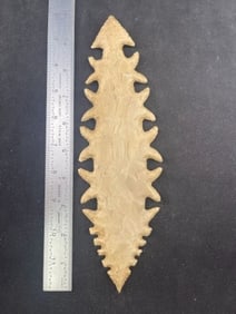 Tussinger Eccentric Indian Artifact Arrowhead