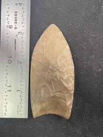 Clovis Indian Artifact Arrowhead