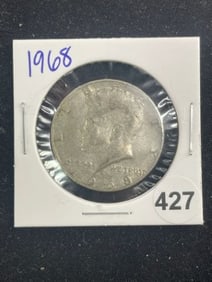 1968 Franklin Half Dollar Coin