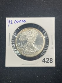 1/2 Ounce Silver Round Coin