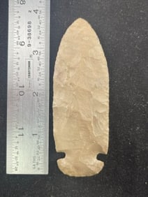 Dovetail Indian Artifact Arrowhead