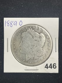 1889 O Morgan Silver Dollar Coin