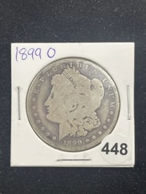 1899 O Morgan Silver Dollar Coin