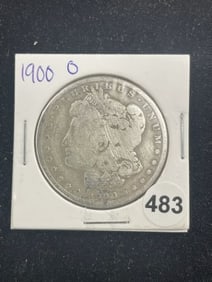 1900 O Morgan Silver Dollar Coin