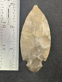 Turkeytail Indian Artifact Arrowhead