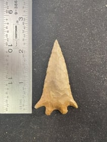 Texas Point Indian Artifact Arrowhead