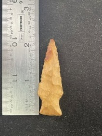 Texas Point Indian Artifact Arrowhead