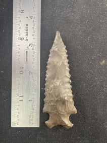 Texas Point Indian Artifact Arrowhead