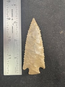 Texas Point Indian Artifact Arrowhead