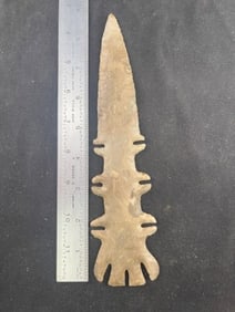 Tussinger Eccentric Indian Artifact Arrowhead