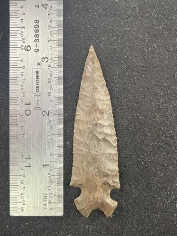 Hickory Ridge Indian Artifact Arrowhead (1 of 3)