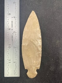 Turkeytail Indian Artifact Arrowhead