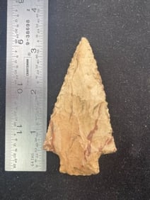Adena Indian Artifact Arrowhead