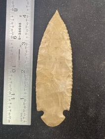 Turkeytail Indian Artifact Arrowhead