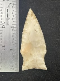 Dalton Indian Artifact Arrowhead