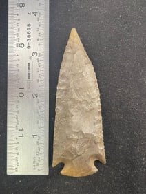 Dovetail Indian Artifact Arrowhead