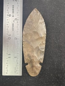 Turkeytail Indian Artifact Arrowhead