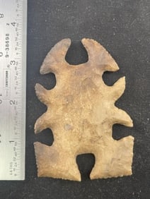 Tussinger Eccentric Indian Artifact Arrowhead
