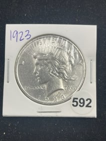 1923 Peace Silver Dollar Coin