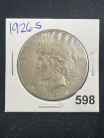 1926 S Peace Silver Dollar Coin