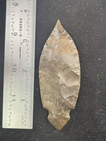Turkeytail Indian Artifact Arrowhead