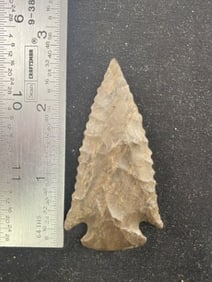 Texas Point Indian Artifact Arrowhead