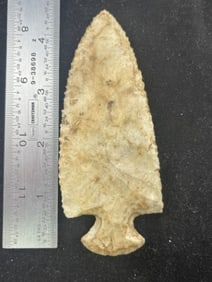 Dovetail Indian Artifact Arrowhead