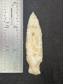 Stemmed Point Indian Artifact Arrowhead