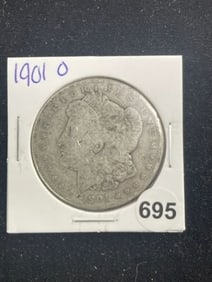 1901 O Morgan Silver Dollar Coin
