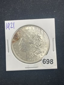 1921 Morgan Silver Dollar Coin