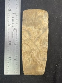 Chipped Axe Indian Artifact Arrowhead