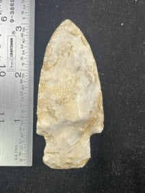 Stemmed Point Indian Artifact Arrowhead