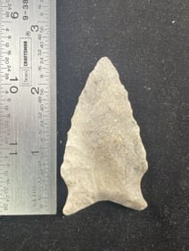 Dalton Indian Artifact Arrowhead