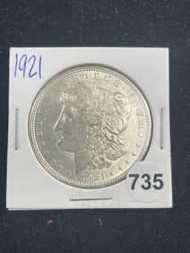 1921 Morgan Silver Dollar Coin