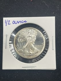 1/2 Ounce Silver Round Coin