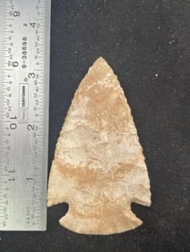 3 & 3/8" Snyders Indian Artifact Arrowhead