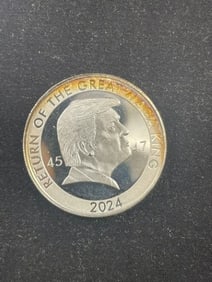 2024 Trump One Ounce Silver Round Coin