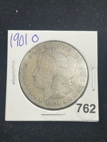 1901 O Morgan Silver Dollar Coin