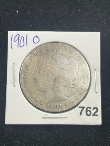 1901 O Morgan Silver Dollar Coin (1 of 2)