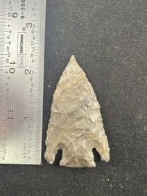 2 & 3/8" Marshall Indian Artifact Arrowhead