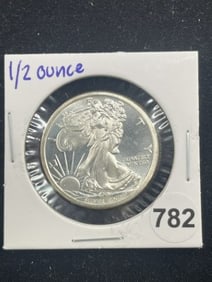 1/2 Ounce Silver Round Coin