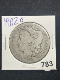 1902 O Morgan Silver Dollar Coin
