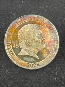 2024 Trump One Ounce Silver Round Coin