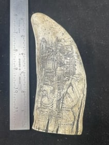 Scrimshaw Art in Resin