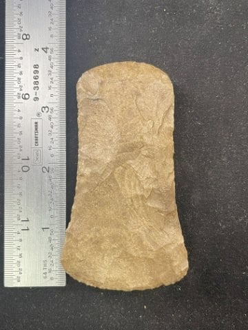 Chipped Celt Indian Artifact Arrowhead (1 of 3)