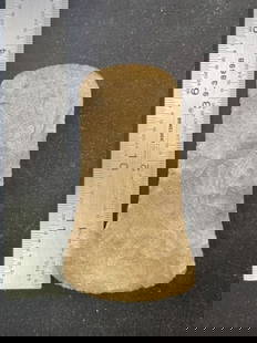 Chipped Celt Indian Artifact Arrowhead: KEY WORDS: INDIAN ARTIFACT ARTIFACTS ARROWHEAD ARROWHEADS NATIVE AMERICAN MISSISSIPPIAN QUAPAW CADDO POTTERY COINS MORGAN DOLLAR PEACE DOLLAR SILVER COINS Arkansas. Now taking in consignments for pre-