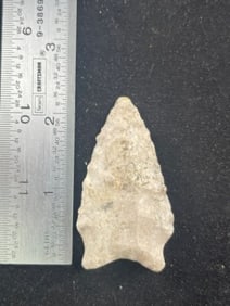 Dalton Indian Artifact Arrowhead