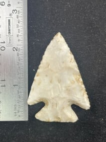 Apple Creek Indian Artifact Arrowhead