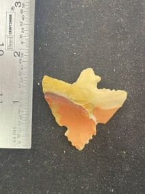 Hawk Effigy Indian Artifact Arrowhead