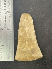 Miniature Chipped Axe Indian Artifact Arrowhead